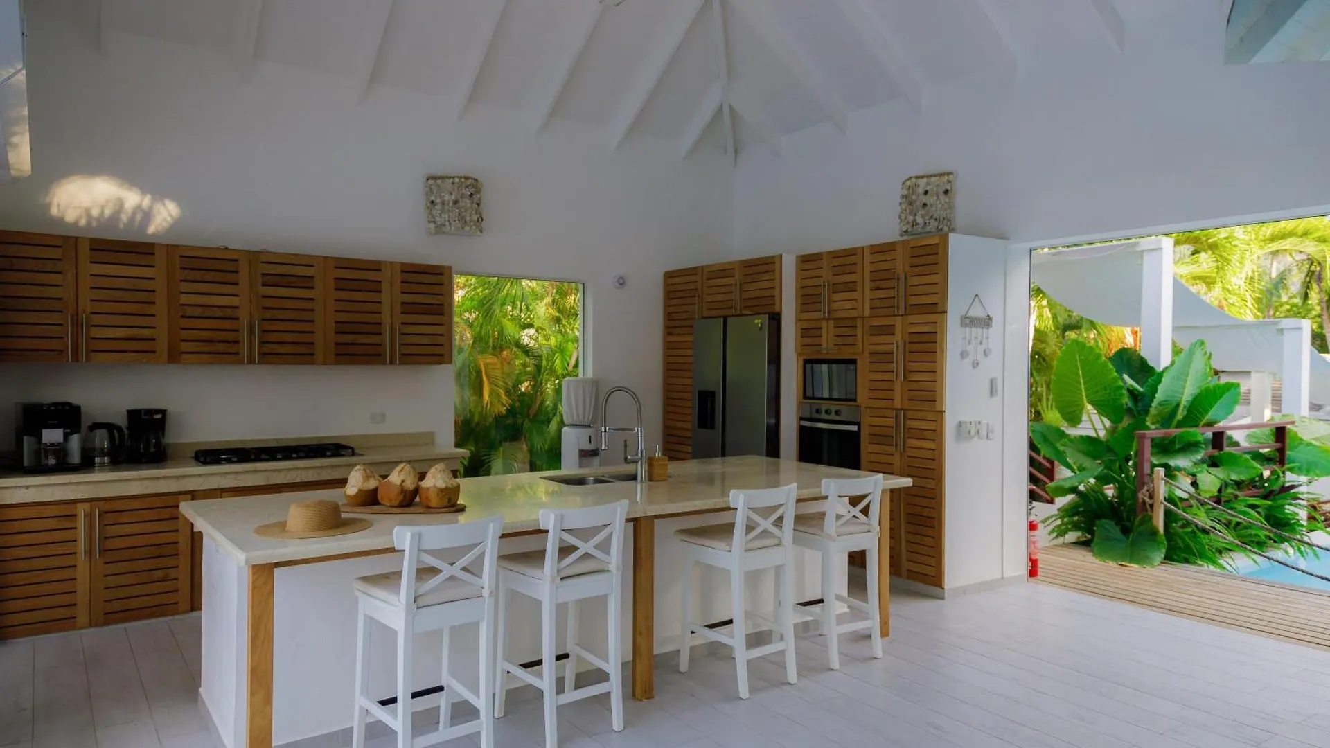 Beachfront Villa Tabiki At Playa Coson, Las Terrenas, Dominicana Dominican Republic